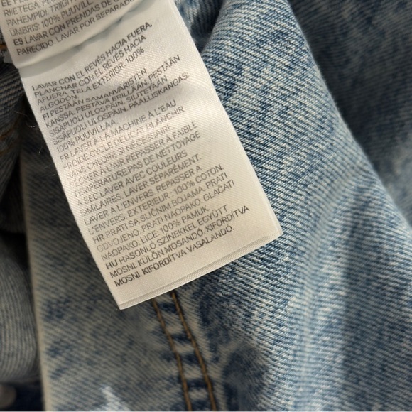 Moschino X H&M Women Blue Denim Skirt Eur Size 34 Size 2 - Picture 12 of 15